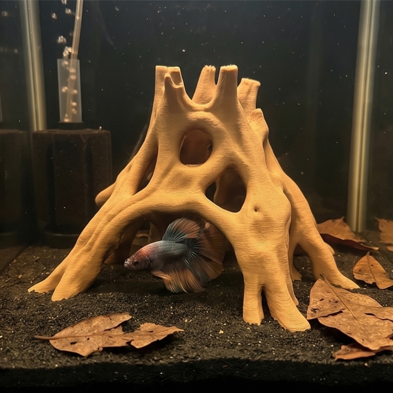 Aquarium Plant Root Tabs - Natürliche Wurzelhöhle, Fischverstecke, Treibholzbaum, Aquarien, Pflanzenstumpf