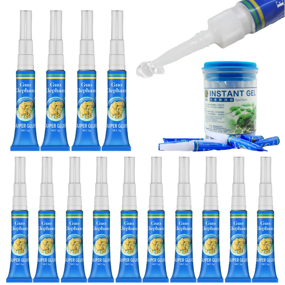 Aquarium Plant Gel - Wasserpflanzen Treibholz Unterwassergel Landschaftsbau Moos Kleber