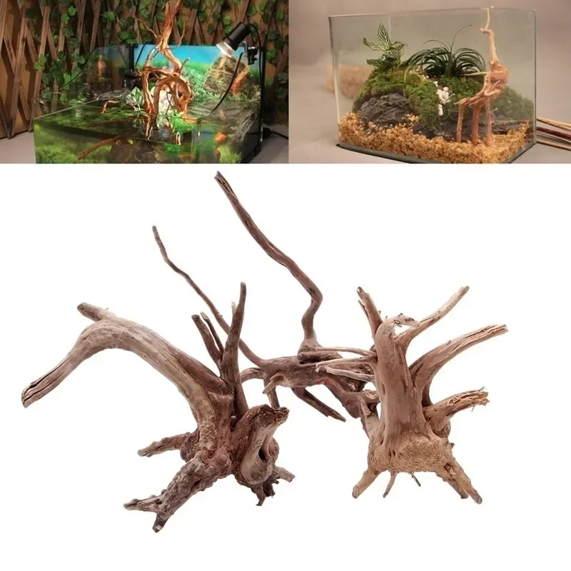 Aquarium Plant Root Tabs - Natürlicher Baumstamm Treibholz Aquarium Aquarium Reptilien