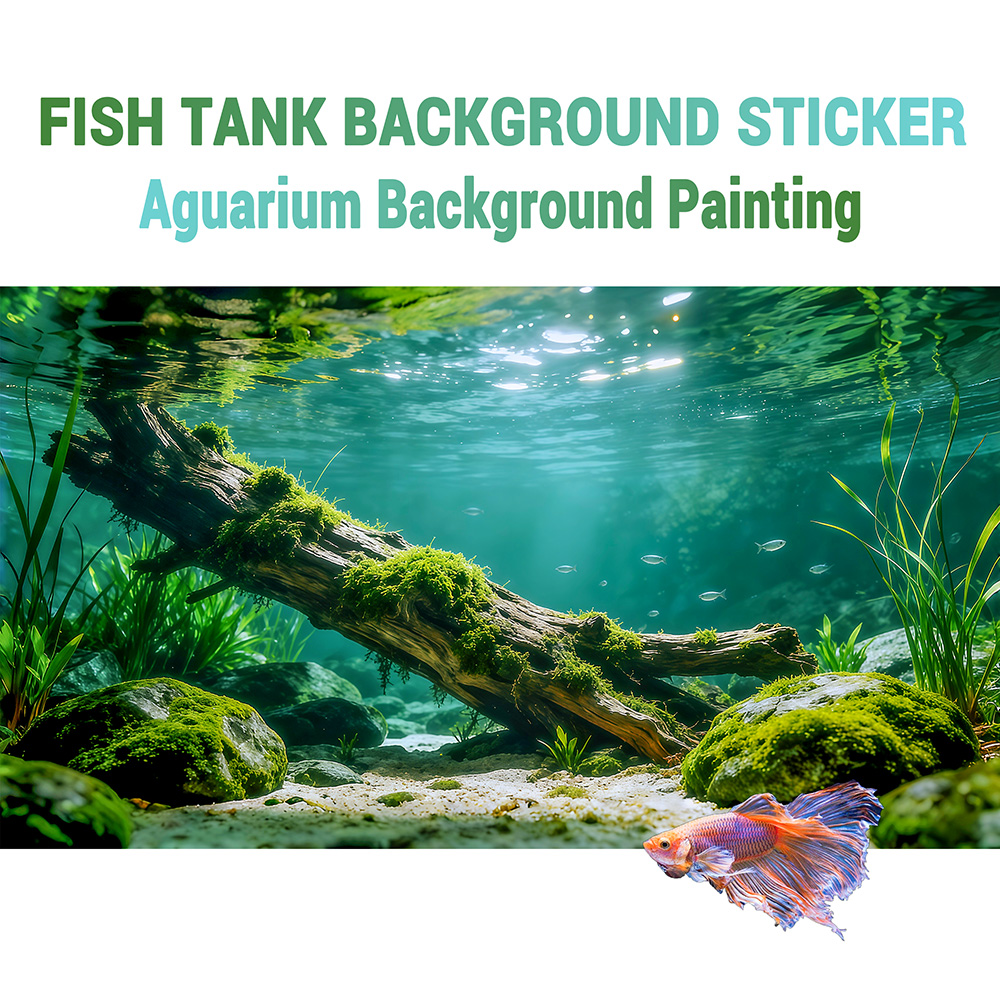 Aquarium Plant Root Tabs - Treibholz am Flussufer, Aquarium-Aufkleber, Landschaftsdekoration, Fischbecken-Landschaftsgestaltungs-Ornamente