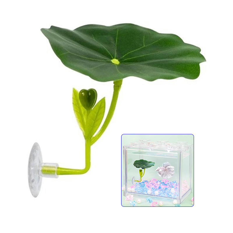 Planted Aquarium For Betta - 1Pc Green Leaf Hängematte Für Betta