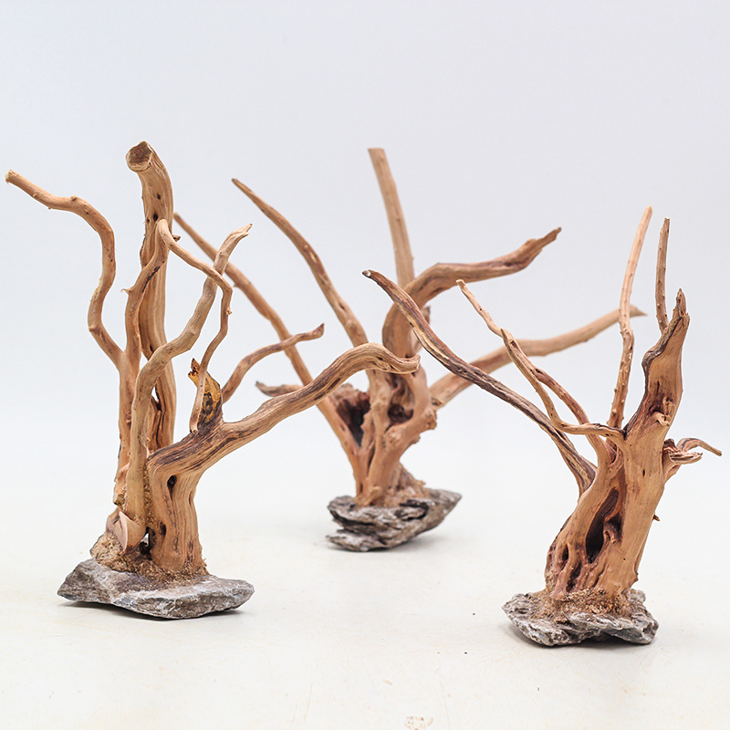 Aquarium Plant Root Tabs - 1PC Aquarium Landschaftsbau Holz Ornamente Baum