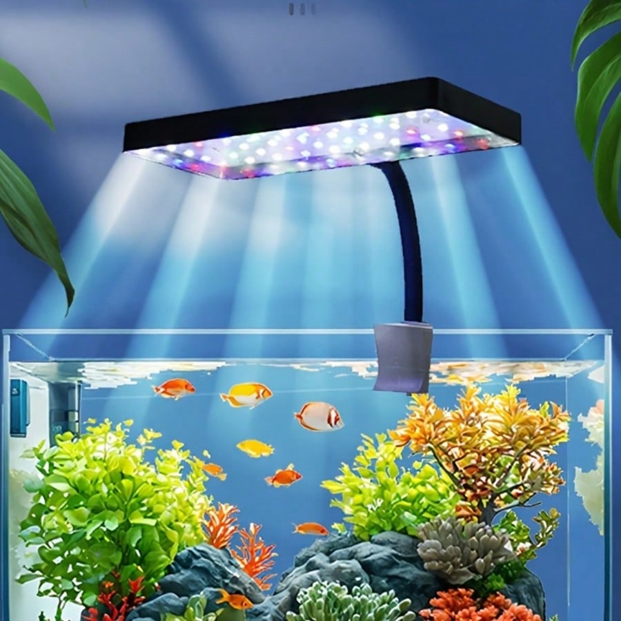 Aquarium Plant Growing - USB-Schnittstelle, Vollspektrum-Wachstumslicht für Wasserpflanzen, Aquarienbeleuchtung, geeignet
