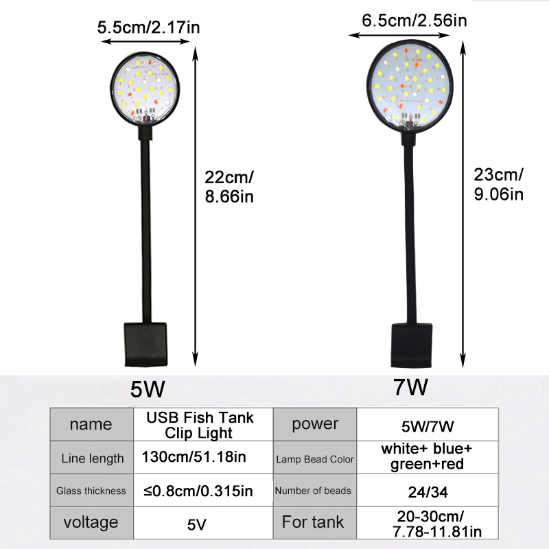 USB Aquarium LED Lampe Aquariu – Aquarium Plant Light Bewertung und Preis