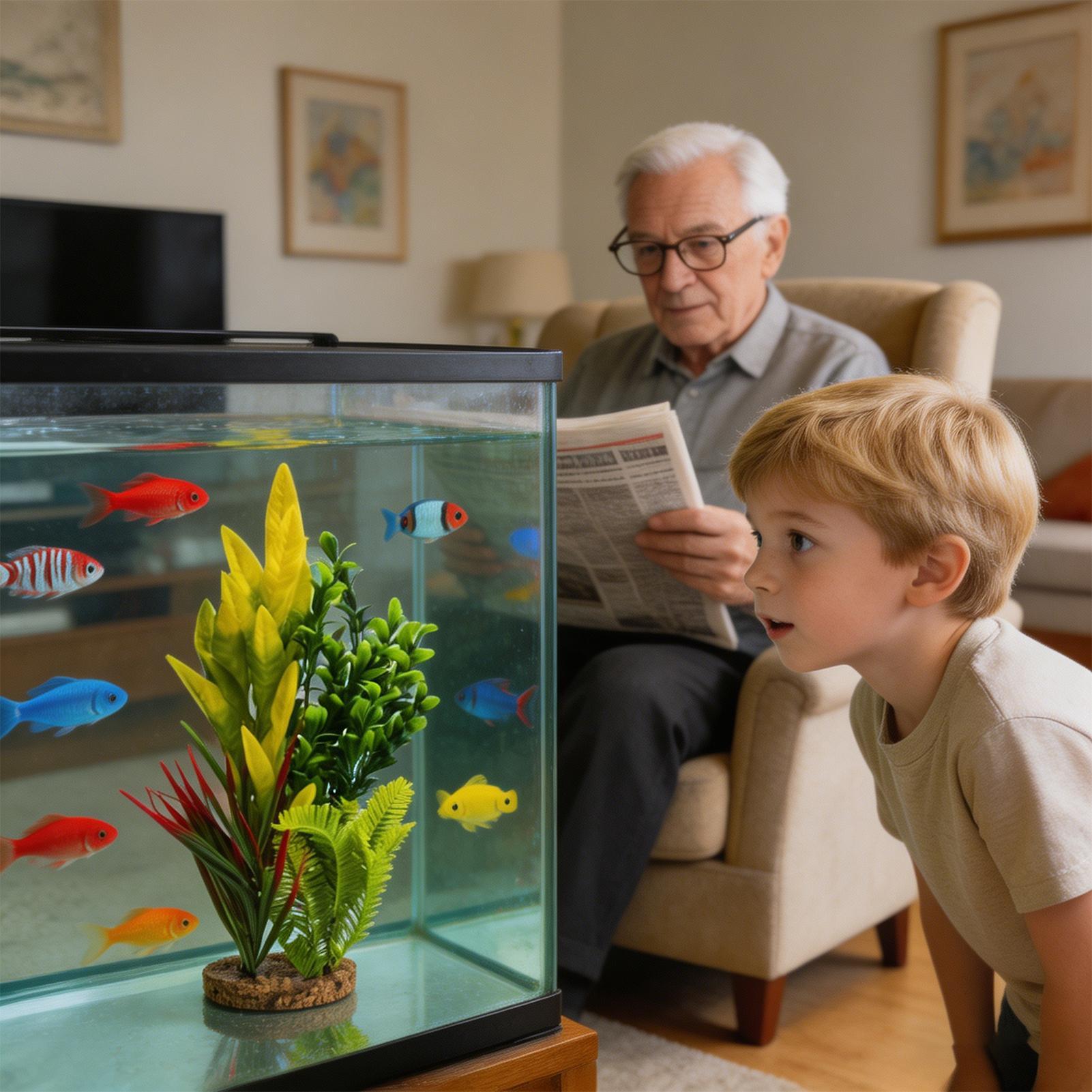 Aquariumpflanzen, künstliche G – Planted Aquarium For Betta Bewertung und Preis