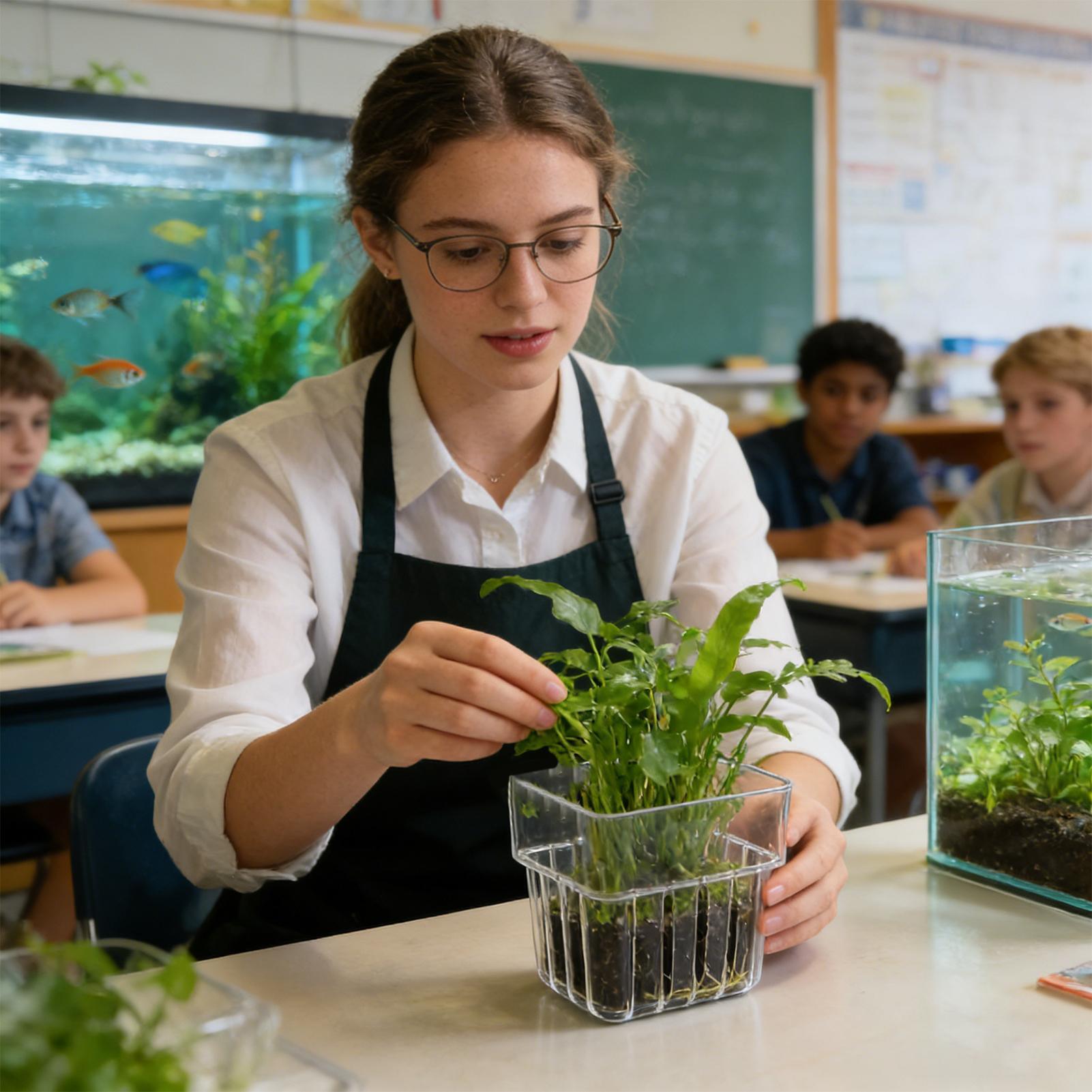 Transparenter Hängbarer Aquari – Aquarium Plant Holder Bewertung und Preis