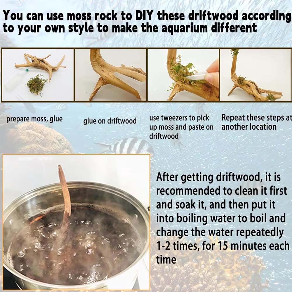 1 Stück Treibholz für Aquarien – Aquarium Plant Root Tabs Bewertung und Preis